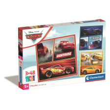  Disney Verdák Rivals 3x48 db-os puzzle Clementoni puzzle, kirakós