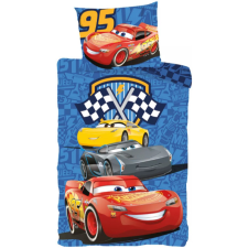 Disney Verdák Track Stars gyerek ágyneműhuzat 100×135 cm, 40×60 cm Nr5 lakástextília