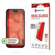 Displex Fólia iPhone 16 Pro Max készülékhez - Displex Real Glass 2D - átlátszó mobiltelefon kellék