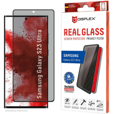 Displex Real Glass Screen Protector privacy Samsung Galaxy S23 Ultra mobiltelefon kellék