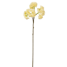  Díszítő ág krém M45cm 36db/# dekorációs kellék