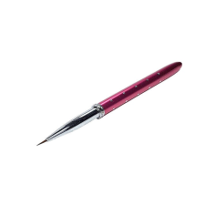 Díszitő strasszköves tűhegyes ecset D007-00 Pink körömdíszítő