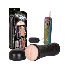 Diszkrét, puha vagina - vibrációval maszturbátor
