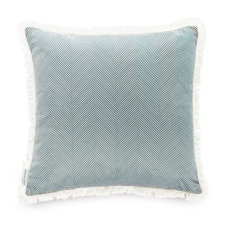 Díszpárna CLEAR szín üvegzöld nyomott bársony 45x45 45x45 ameliahome lakástextília