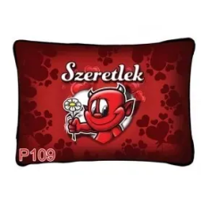  Díszpárna, ördög, szeretlek lakástextília
