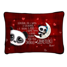 Díszpárna, rólad álmodom, panda maci ajándéktárgy