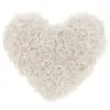  Díszpárna ROMEO HEART 45x45 cm, krémszínű