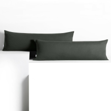 Díszpárnahuzat AMBER szín grafitszürke stílus klasszikus anyag dzsörzé 40x145 DecoKing lakástextília