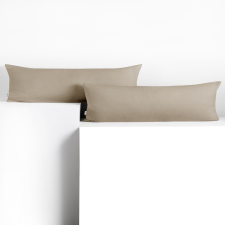 Díszpárnahuzat AMBER szín kapucsínó sima stílus klasszikus anyag dzsörzé 40x145 DecoKing lakástextília