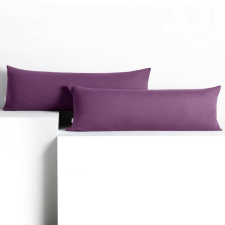 Díszpárnahuzat AMBER szín lila stílus klasszikus anyag dzsörzé 40x200 DecoKing lakástextília