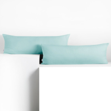 Díszpárnahuzat AMBER szín mentazöld stílus klasszikus anyag dzsörzé 40x200 DecoKing lakástextília