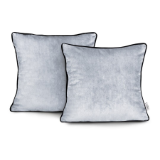  Díszpárnahuzat VELVET szín ezüst stílus glamour bársony 45x45 ameliahome lakástextília