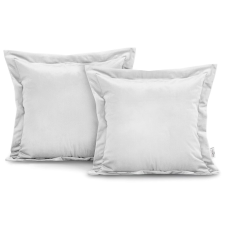 Díszpárnahuzat VELVET szín fehér stílus glamour bársony 45x45 ameliahome lakástextília