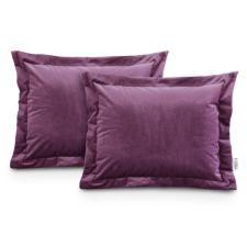 Díszpárnahuzat VELVET szín lila stílus glamour bársony 50x70 ameliahome lakástextília