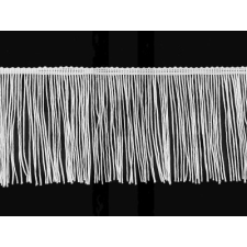  Díszrojt fényes fehér 10 cm - 13,5 méter rövidáru