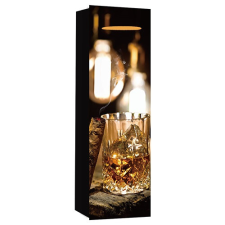  Dísztasak boros 12x36 cm whiskey és jég ajándéktasak