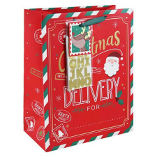 Dísztasak Clairefontaine/Eurowrap 26,5x33 cm Xmas delivery ajándéktasak