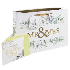 Dísztasak Clairefontaine/Eurowrap 37,3x27,5 cm Mr&Mrs ajándéktasak