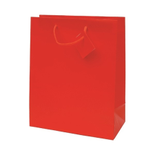 - Dísztasak Special Simple L 26x32x12 cm egyszínű piros ajándéktasak