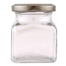  Díszüveg - Kvadro 120ml tetővel dekorálható tárgy