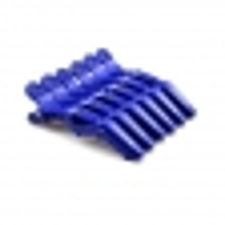 DivaLine Aligátor hajcsipesz - kék 6 db hajdísz