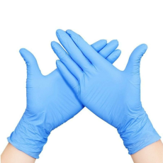 DivaLine Nitril kesztyű Kék S 100db