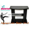  Diversa Aquarium Base Unit Black 60X30X60Cm Akvárium Íves Szekrény, Állvány Fekete (119173)