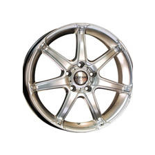 DIVERSEN SEPANG 7 Hyper ezüst 4/100 17x7 ET32 73,1 alufelni