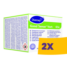 Diversey Good Sense Vert utántöltő patron légfrissítő és szagsemlegesítő (Karton - 2 x 6 x 20ml) tisztító- és takarítószer, higiénia