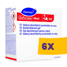 Diversey Soft Care Med H5 Kézfertőtlenítő gél 800ml (Karton - 6 db) tisztító- és takarítószer, higiénia