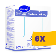 Diversey Soft Care Plus Foam H42 Antibakteriális kéztisztító habszappan 700ml (Karton - 6 db) tisztító- és takarítószer, higiénia