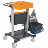 Diversey TASKI Mini Trolley Wet kis méretű, vödrös takarítókocsi 2 x 15L-es vödörrel, mérete: 111cm x 102cm x 69cm