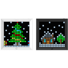 Divoom PIXOO fekete hordozható hangszóró