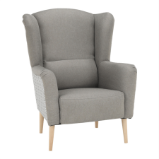  Dizájnos fotel, anyag, cappuccino/minta, BELEK bútor