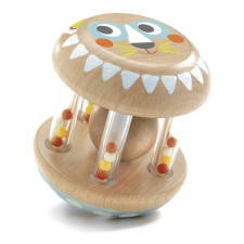 DJECO Bébicsörgő - Oroszlán pofis - BabyShaki egyéb bébijáték