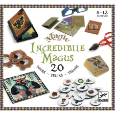  Djeco Bűvészkészlet - Hihetetlen varázsló - Incredibile Magus - 20 trükk társasjáték