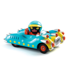 DJECO CRAZY MOTORS játékautó - Kék Ágyúgolyó - Blue Gun DJ05490 autópálya és játékautó