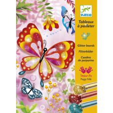  Djeco Csillámkép készítő - Pillangók - Butterflies kreatív és készségfejlesztő