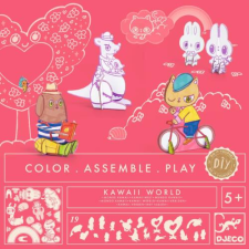 DJECO Csináld magad - Cukiföld lakói - Kawaii world - Djeco kreatív és készségfejlesztő