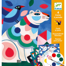 Djeco Design by Djeco Művészeti műhely - Vidám állatfigurák - Fanciful bestiary kreatív és készségfejlesztő