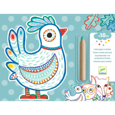DJECO : Design by Meglepetés színező - Erdei barátok - Forest Friends kreatív és készségfejlesztő