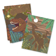 DJECO Djeco: Design by Karckép technika - Dinoszauruszok - Dinosaurs kreatív és készségfejlesztő