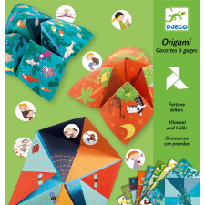 DJECO Djeco: Design by Origami - Sótartó - Origami bird game kreatív és készségfejlesztő
