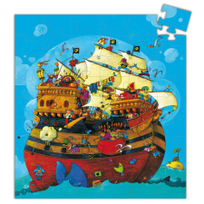 DJECO Djeco Formadobozos puzzle - Barbarossa hajója - Barbarossa&#039;s Boat játékfigura