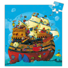 DJECO Djeco Formadobozos puzzle - Barbarossa hajója - Barbarossa's Boat játékfigura