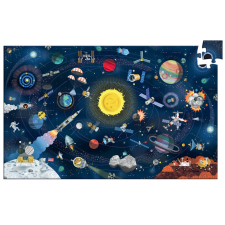 DJECO Djeco Megfigyeltető puzzle - A világűr, 200 db-os - The space + booklet játékfigura