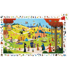DJECO Djeco Megfigyeltető puzzle - Mesék, 54 db-os - Tales puzzle, kirakós