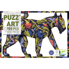 DJECO Djeco Művész puzzle - Fekete párduc - Panther puzzle, kirakós
