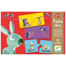 DJECO Djeco Opposites - ellentétek párosító puzzle puzzle, kirakós