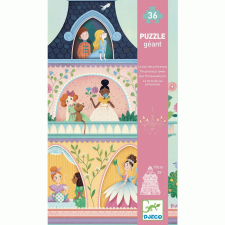DJECO Djeco Óriás puzzle - A hercegnők kastélytornya puzzle, kirakós